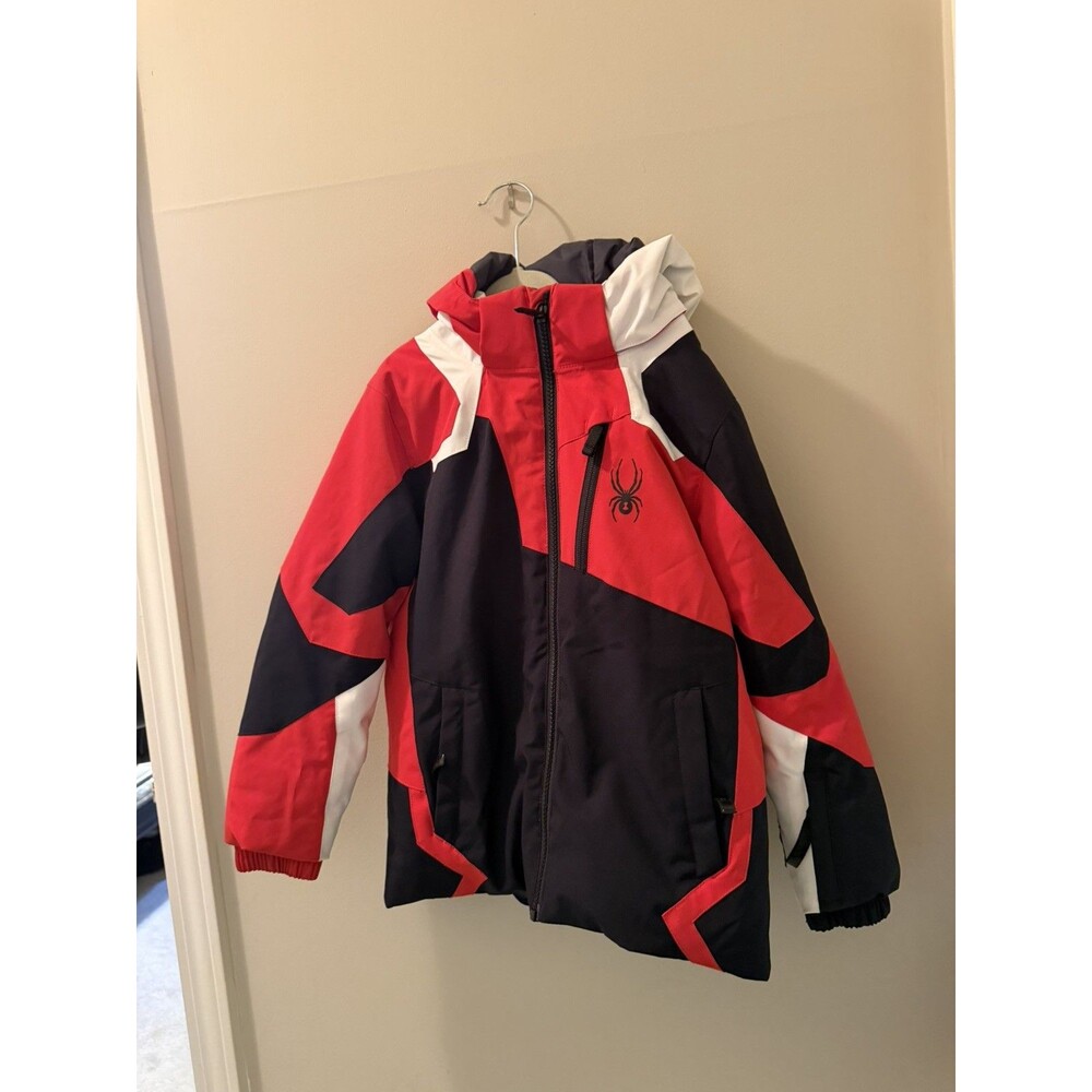 Spyder Boys Mini Leader Insulated Jacket Ski Snowboard Winter Jacket Size 6